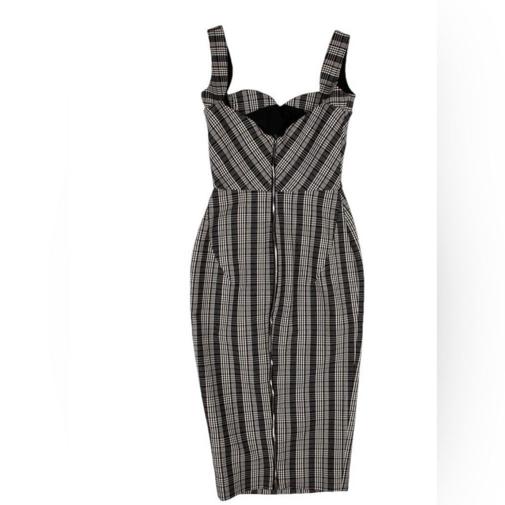 NEW  - NEVER WORN - Victoria Beckham Plaid Dress - Size UK14.